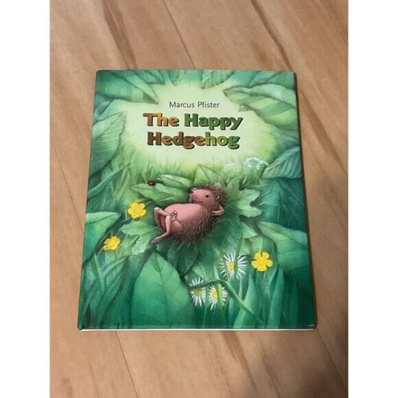 Marcus Pfister "The Happy Hedgehog" Hardcover Childrens Book #3 - Picture 1 of 4
